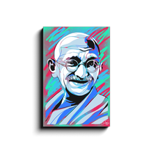 Load image into Gallery viewer, &quot;GANDHI&quot; - Canvas Print by Matt Szczur (Multiple Sizes Available)