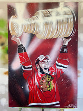 Load image into Gallery viewer, &quot;TOEWS CUP&quot; - Original Painting by Matt Szczur (24x36)