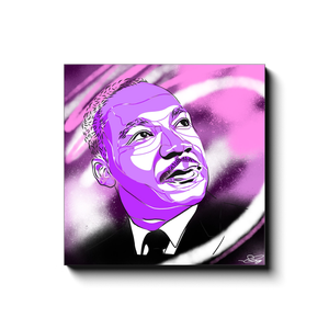 "MLK" - Canvas Print by Matt Szczur (Multiple Sizes Available)