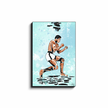 Load image into Gallery viewer, &quot;ALI UNDER WATER&quot; - Canvas Print by Matt Szczur (Multiple Sizes Available)