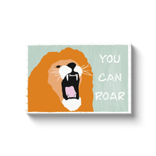 Load image into Gallery viewer, &quot;You Can Roar&quot; - Canvas Print by Matt Szczur (Multiple Sizes Available)